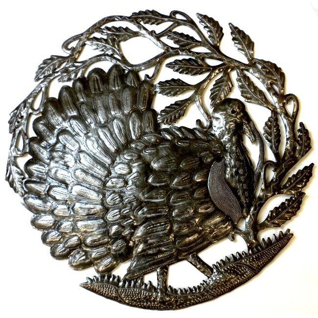Metal Art Turkey Design Outdoor Metal Wall Art 24.95 USD GlobeBids