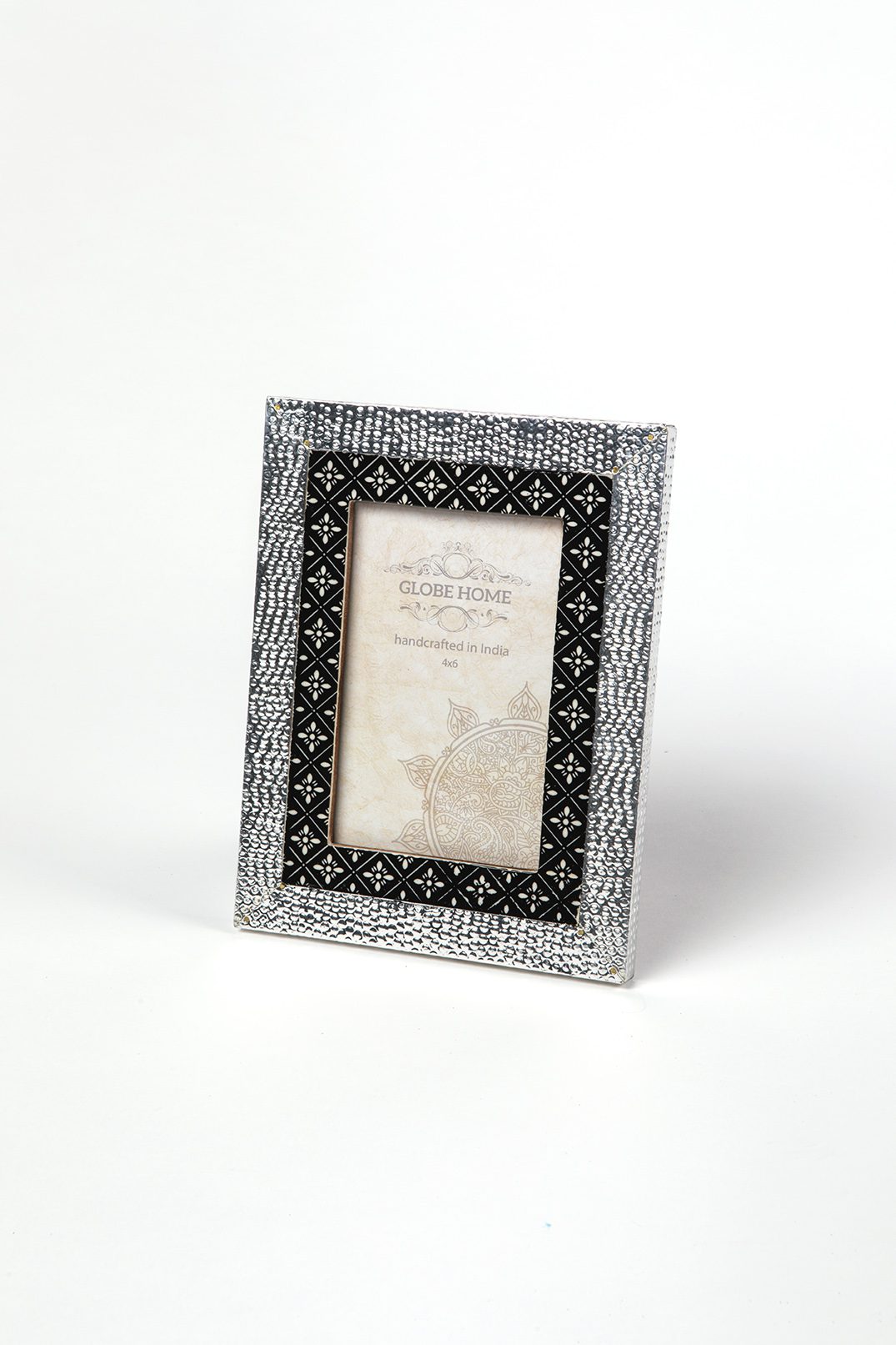 Black & Silver Photo Frame Globe Enterprise