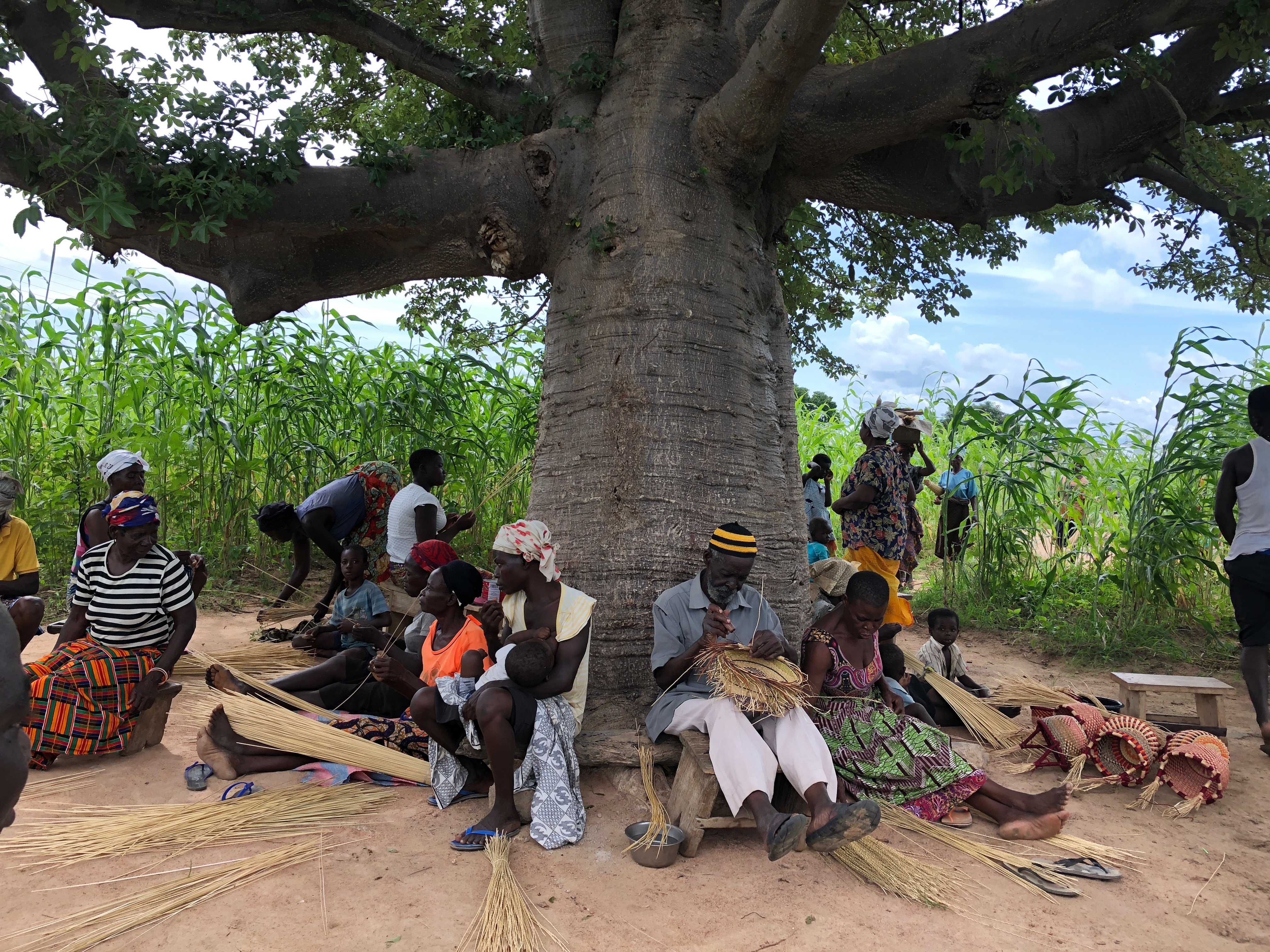 How it's Made Bolga Baskets GlobeIn Blog