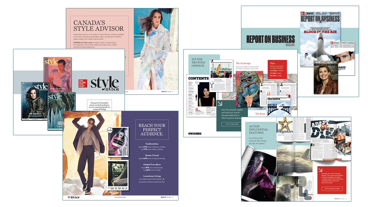 The Globe and Mail Media kits and ad specifications GlobeLink .ca