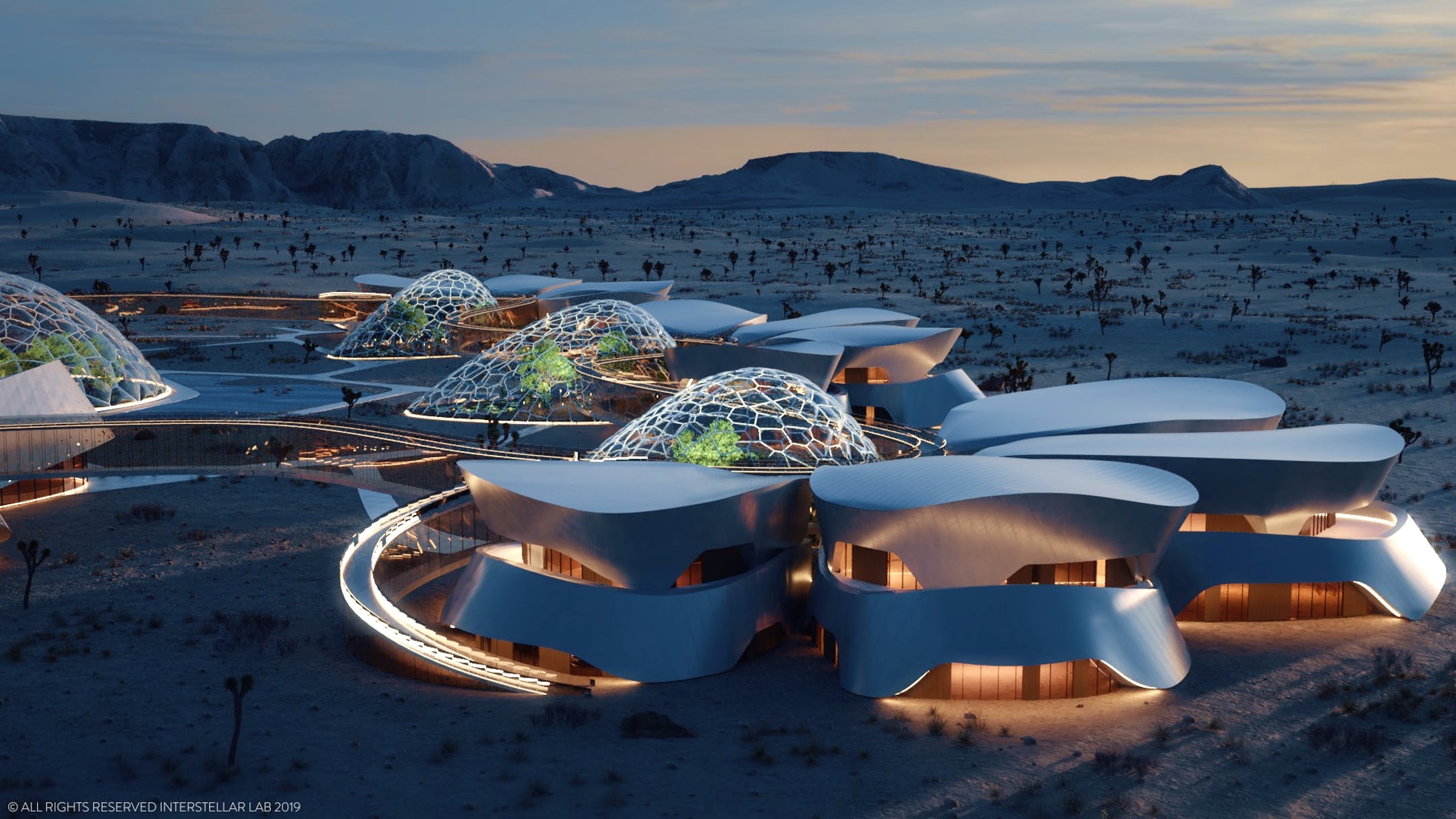 Interstellar Lab to build climateproof Martian utopia in the Mojave Desert