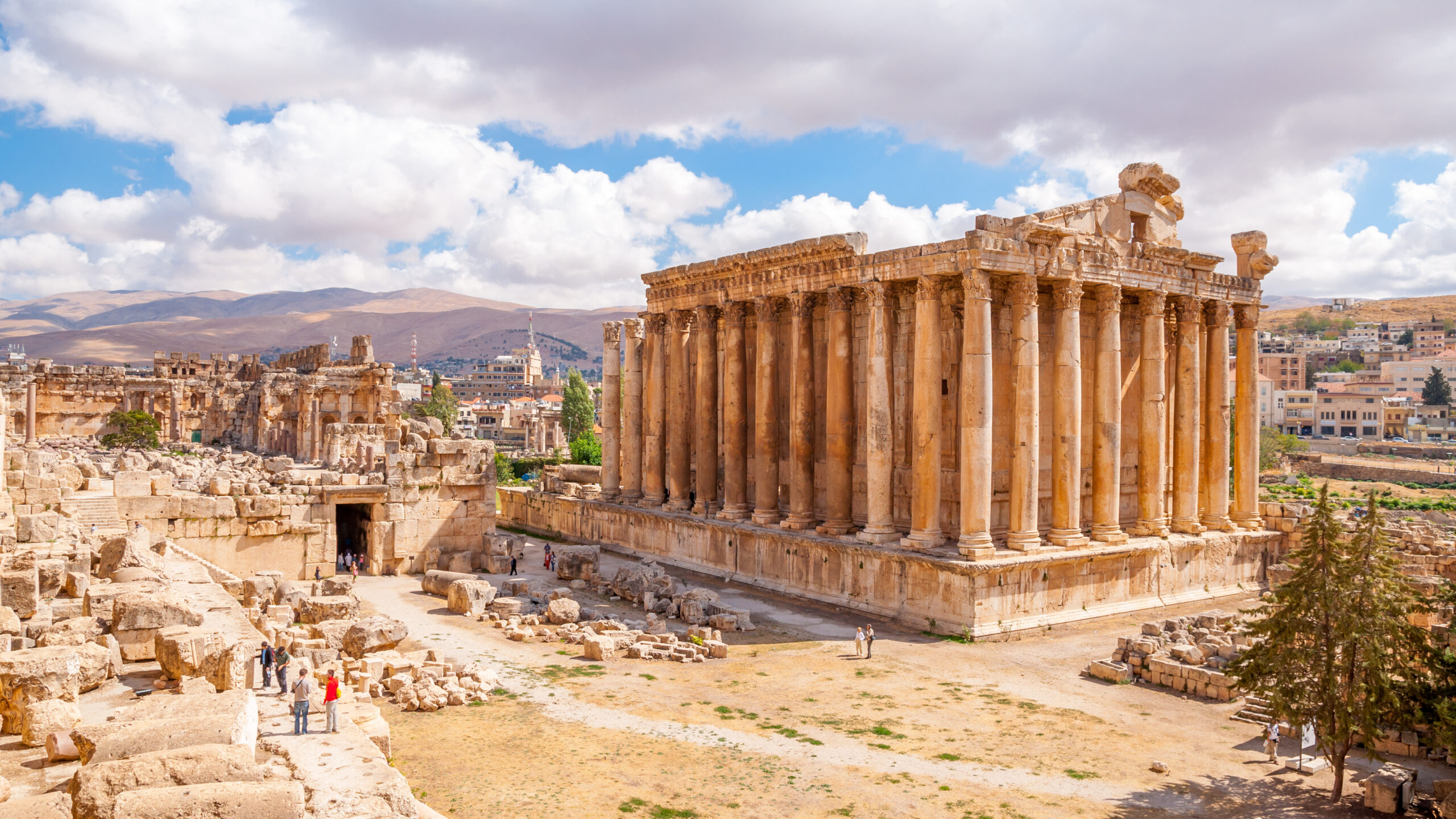 Bacchus temple in Baalbek, Lebanon Globetrender