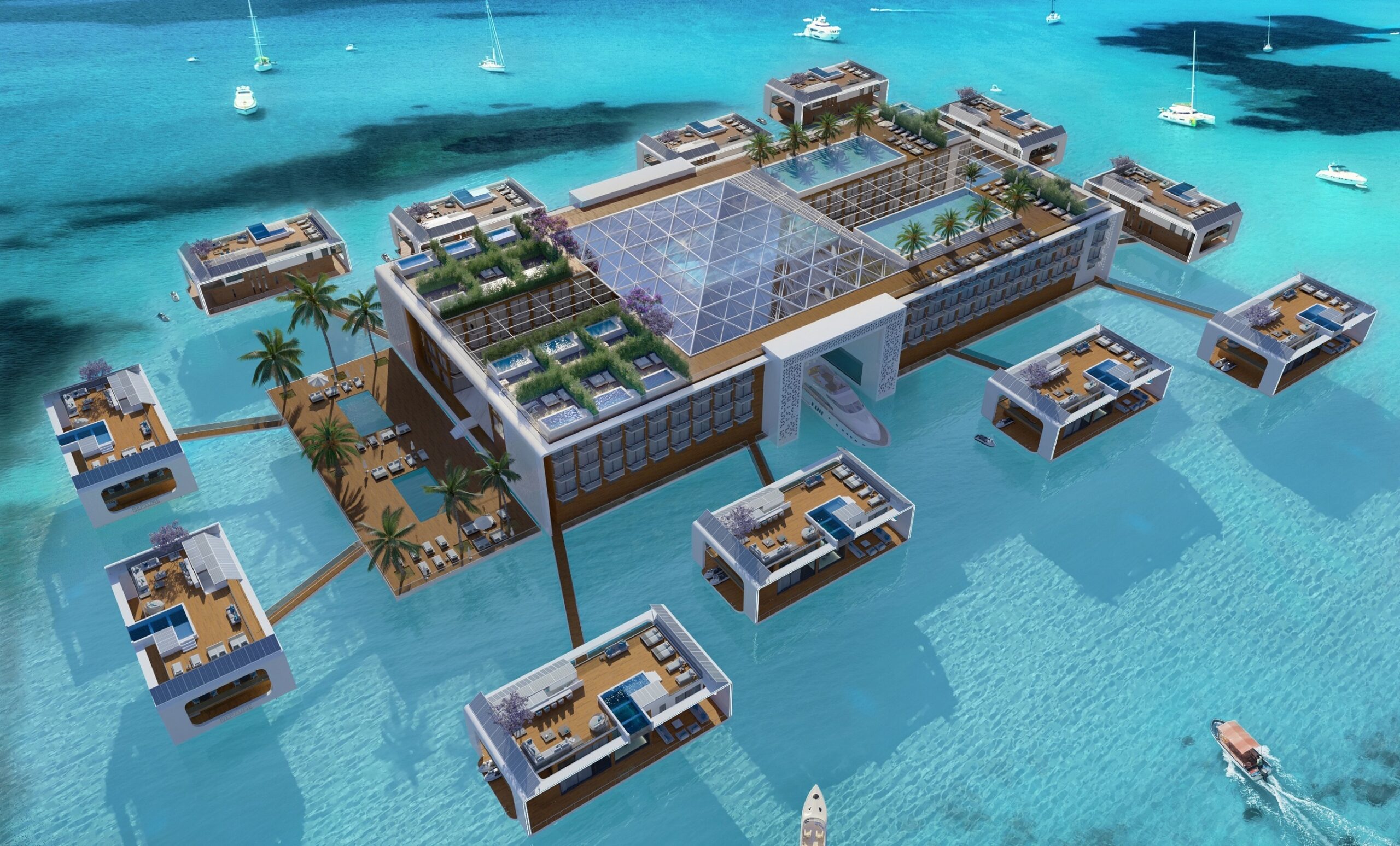 Kempinski unveils his vision for a floating “palace of the sea” complex