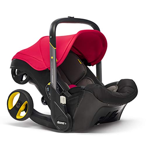 Doona Infant Car Seat & Latch Base Car Seat to Stroller Flame Red