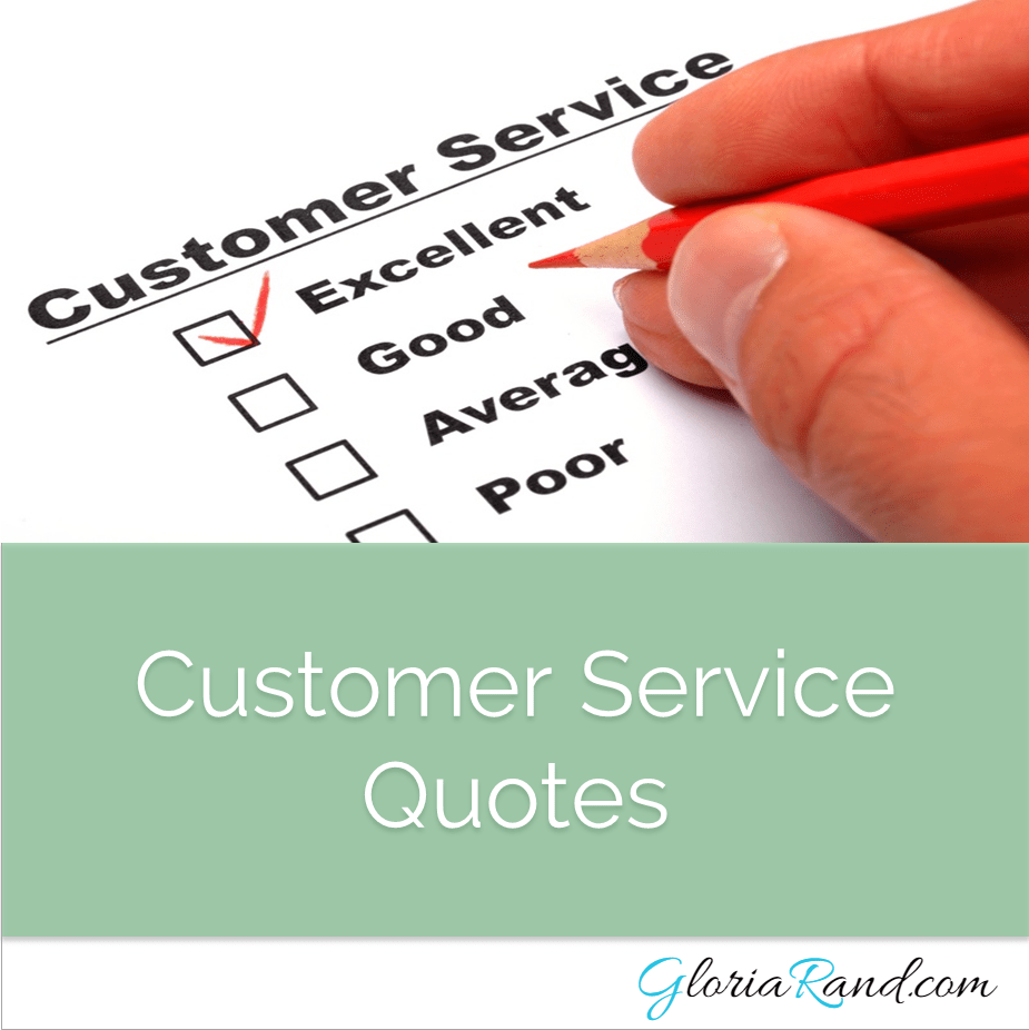 75 Unique Customer Service Quotes [INFOGRAPHIC] Gloria Rand