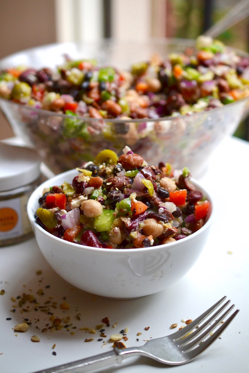 4 Bean Salad Glory Kitchen