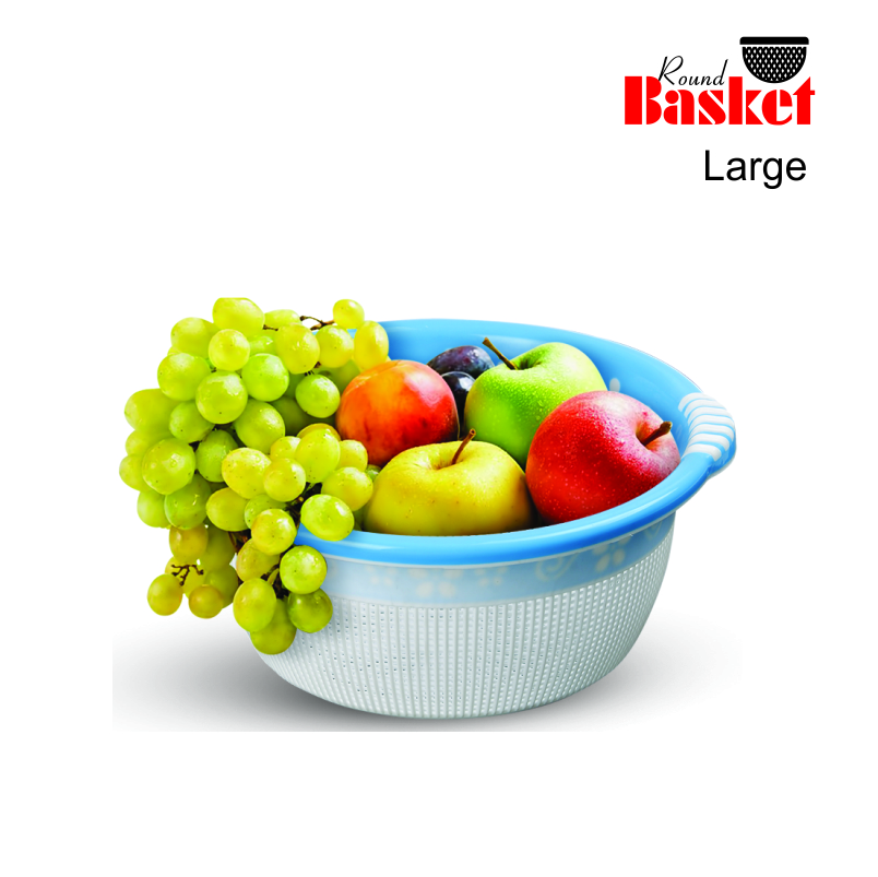Kitchen Basket Round Large Glory Plastic Houseware Store