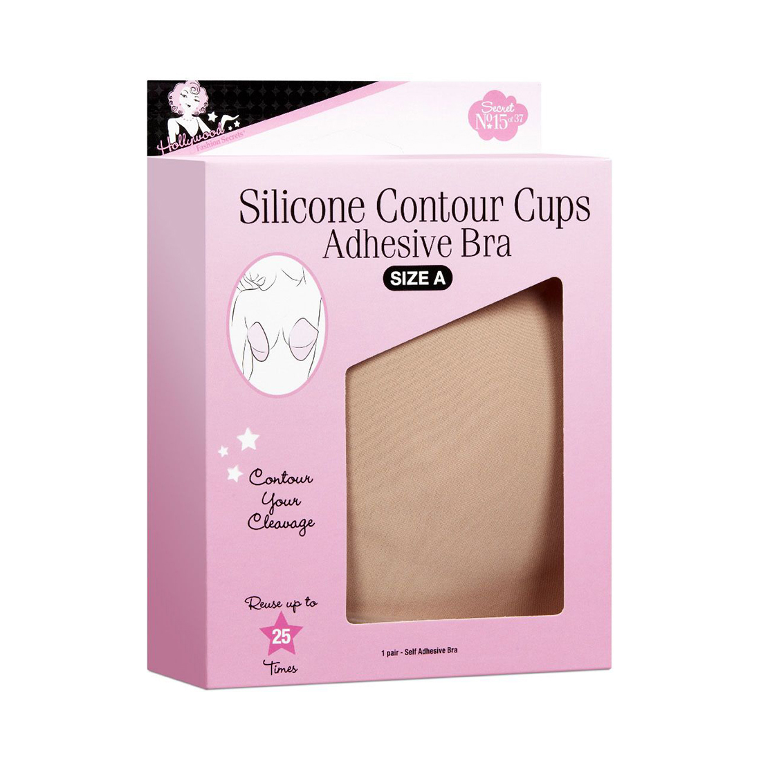 BRASIER ADHESIVO SILICON SIZE A HOLLYWOOD FASHION SECRETS Gloss