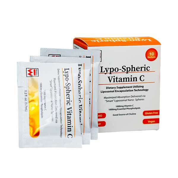 Lypo Spheric Vitamin C 1000 mg/5.7 ml 10 Sachet Pack