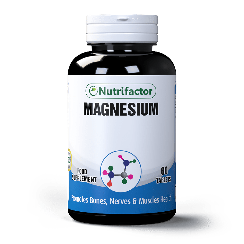 Magnesium 500mg Tablets for Bones, Nerves and Muscles Health