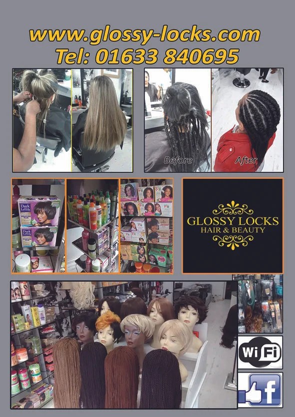 Braids & hair extensions Glossy Locks Hairdressers Newport, Gwent