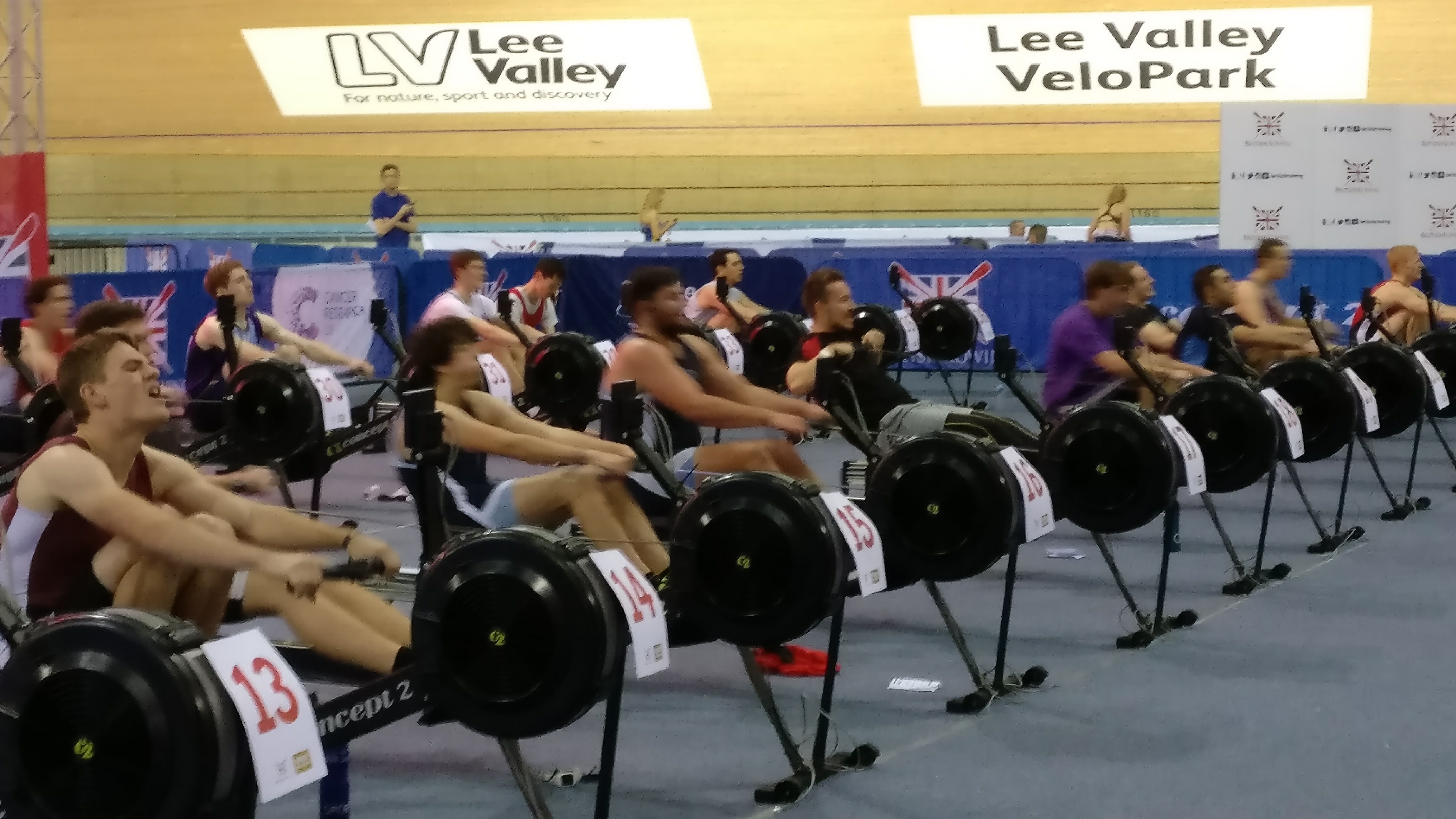 British Indoor Championships 2017 University of Gloucestershire Rowing