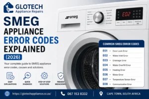 Defy Washing Machine Error Codes Explained (2026 Guide)