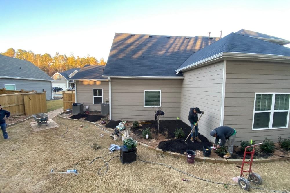 Mulch Installation Glover Landscapes
