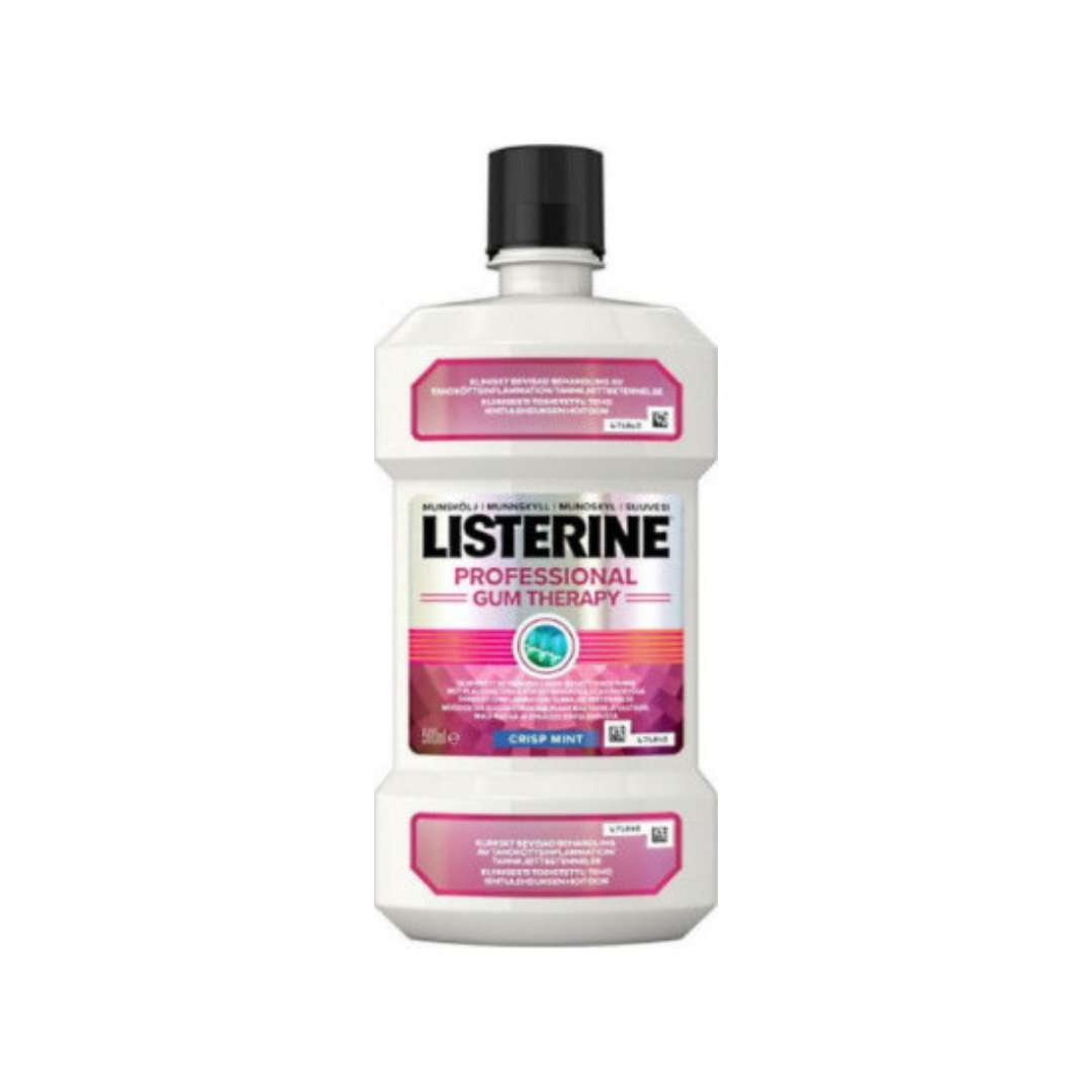 Listerine Gum Therapy Crisp Mint 500ml Glow Body and Beauty