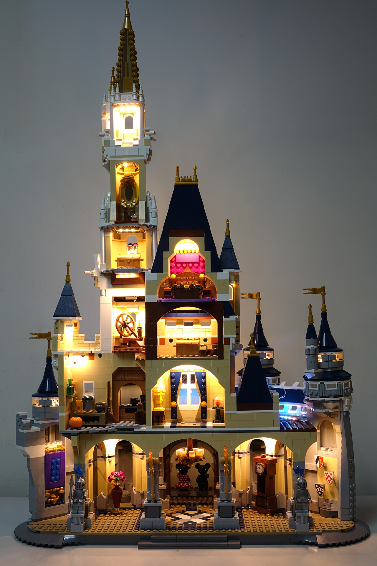 Disney Castle 71040 LED Lighting Kit With Colour Changing Spotlights