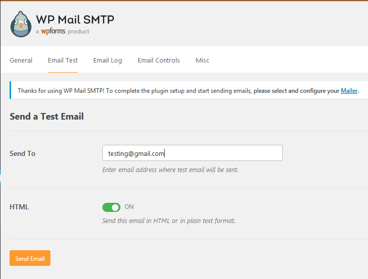 WordPress How to Configure SMTP Authentication GlowFrog Hosting