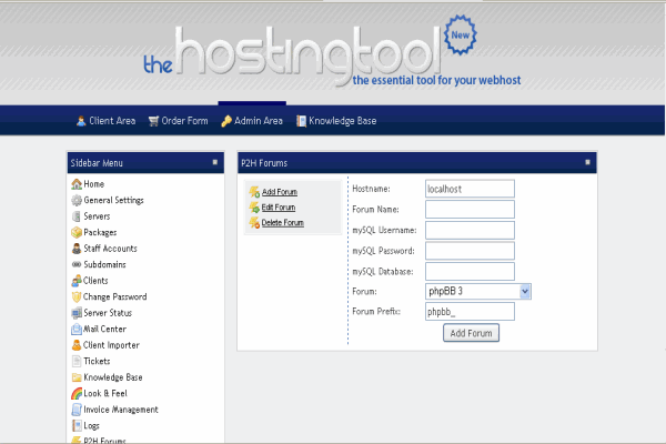 TheHostingTool Web Hosting Services Reseller Hosting Dedicated