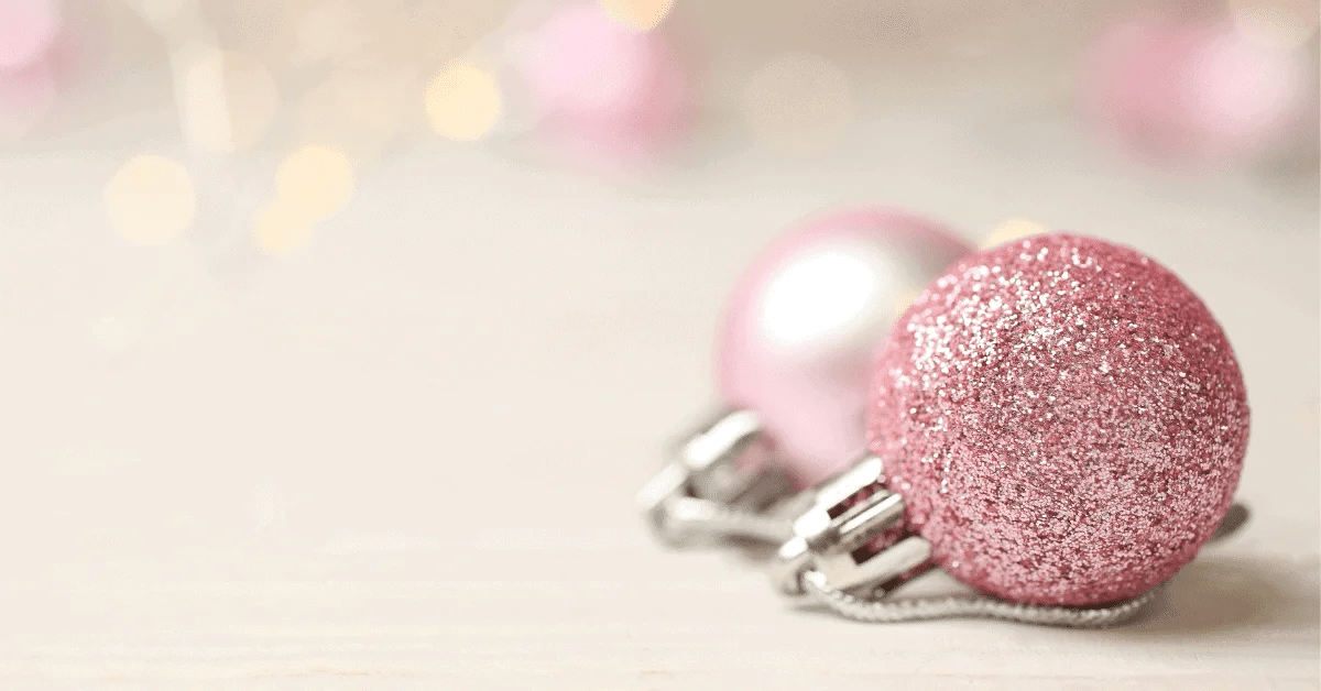 Light Pink Christmas Ornaments Everyone Will Love Glowing Holidays