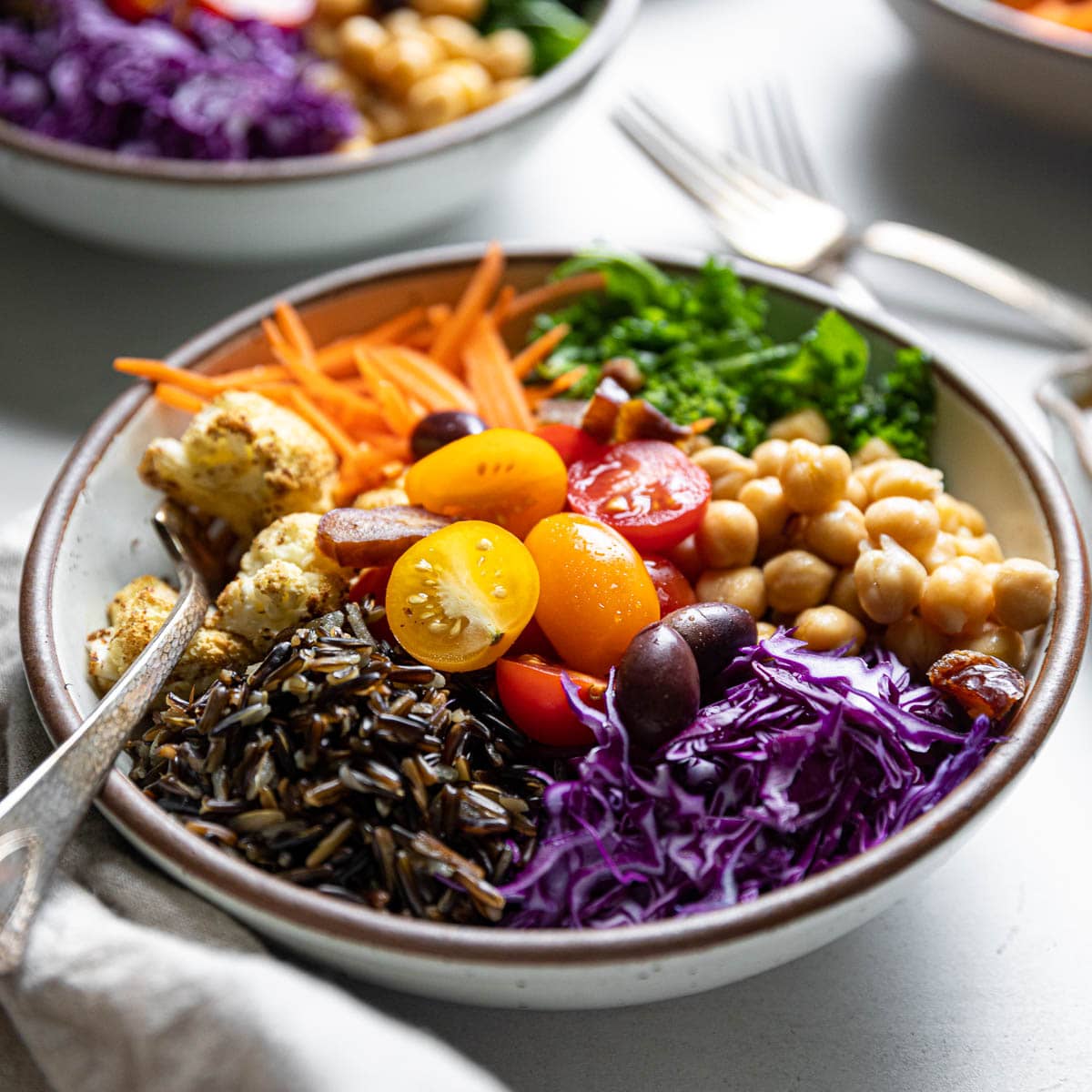 Wild Rice Mediterranean Bowls