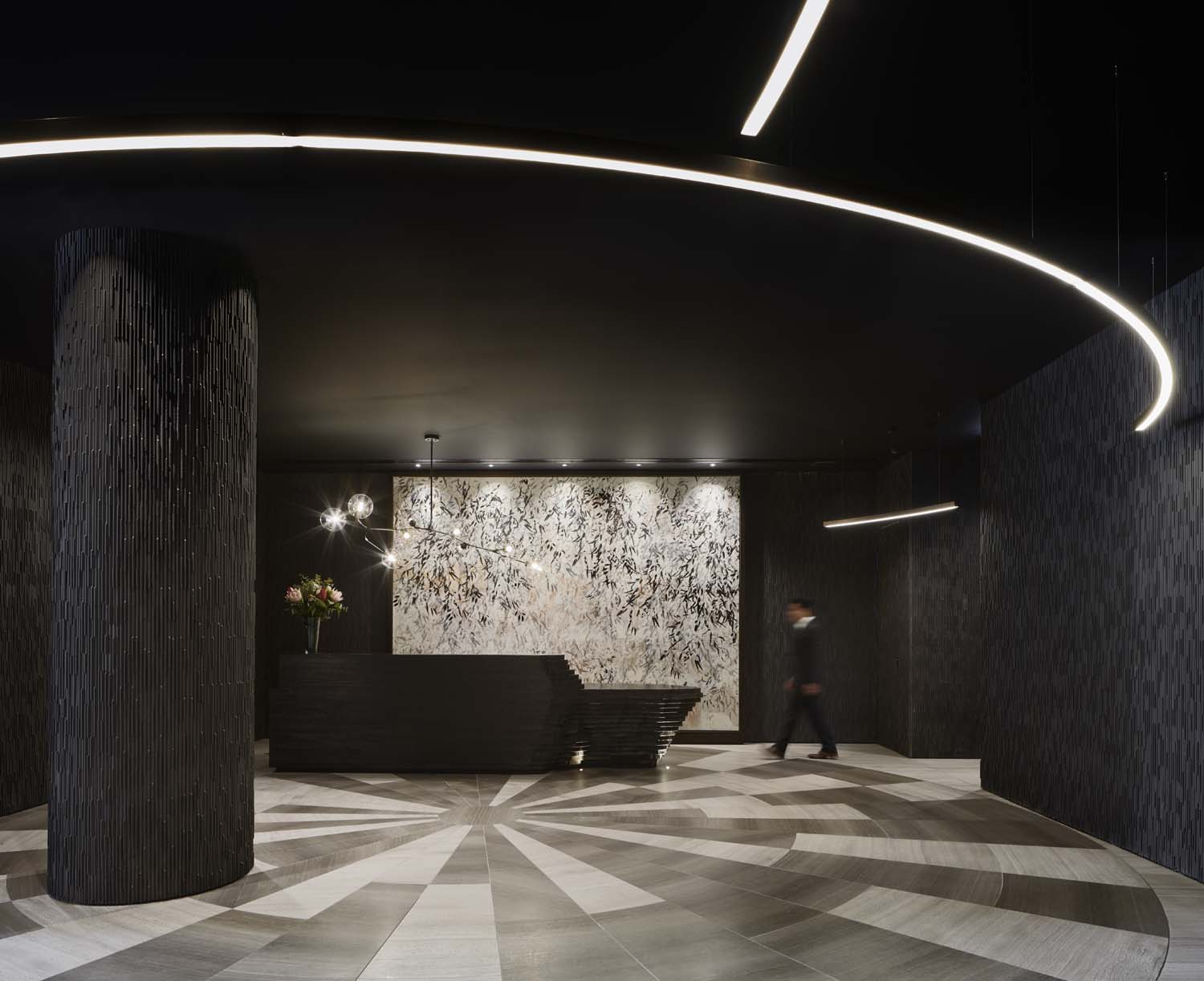 Royal Elizabeth Apartments Glowing Structures