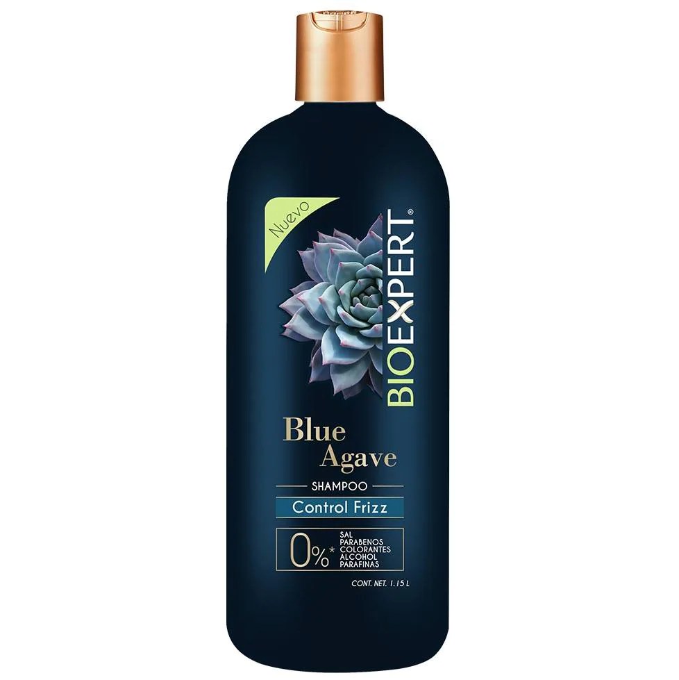Shampoo Control Frizz Bio Expert Blue Agave Glow Skincare