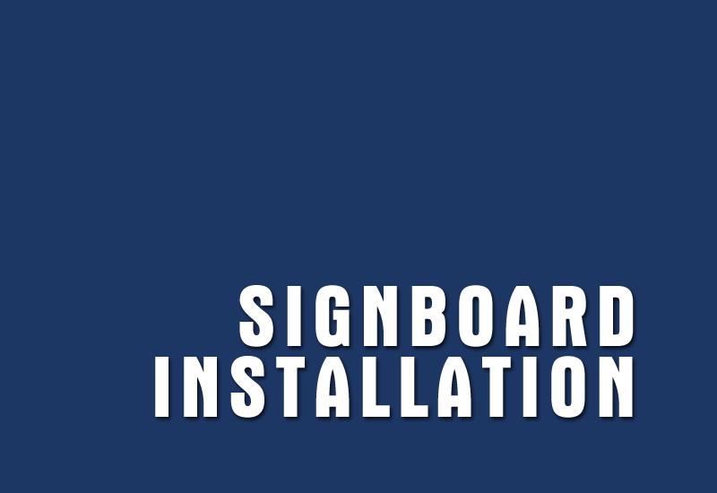 Signboard Installation Glow Star Media Solutions LLC
