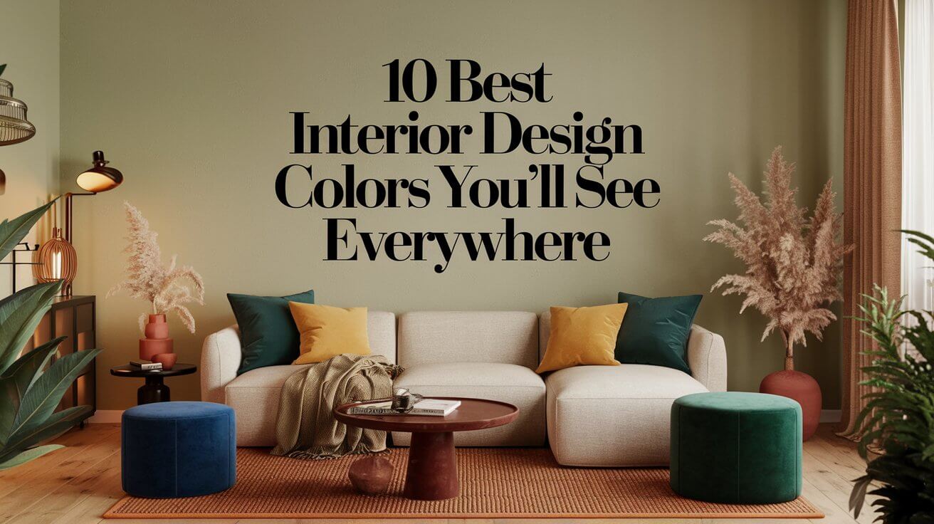 10 BEST Interior Design Colors You???ll See Everywhere