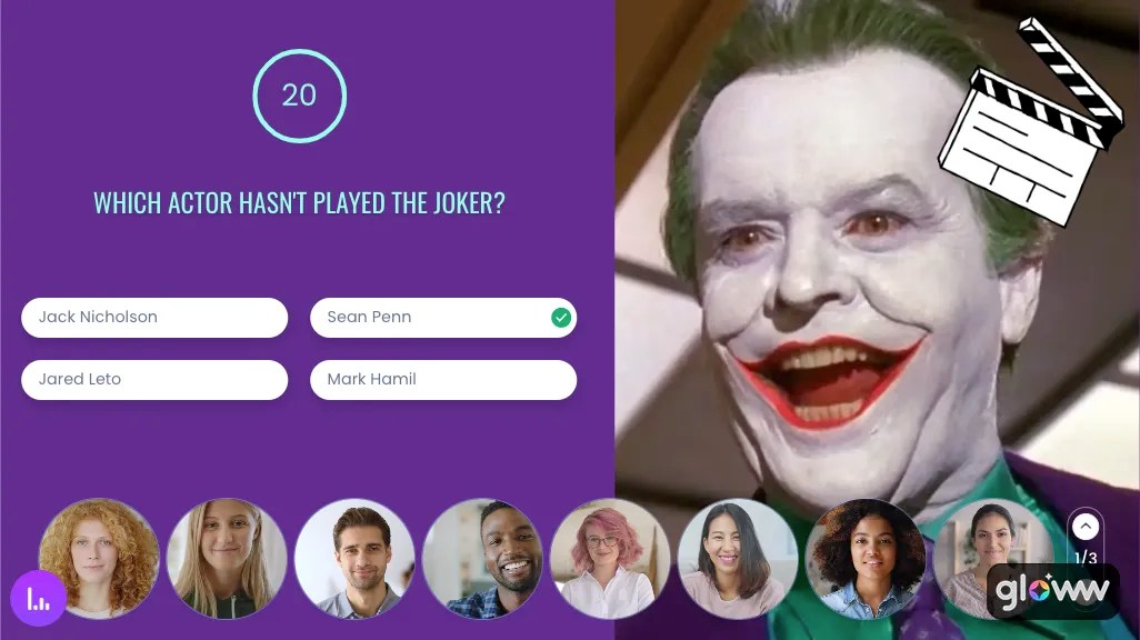 Movie Trivia Game Online Virtual Template Gloww