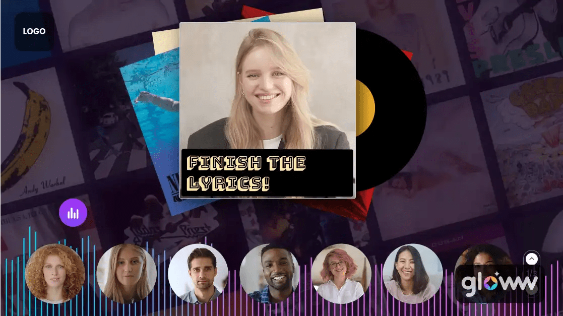 Finish the Lyrics Game Online Gloww