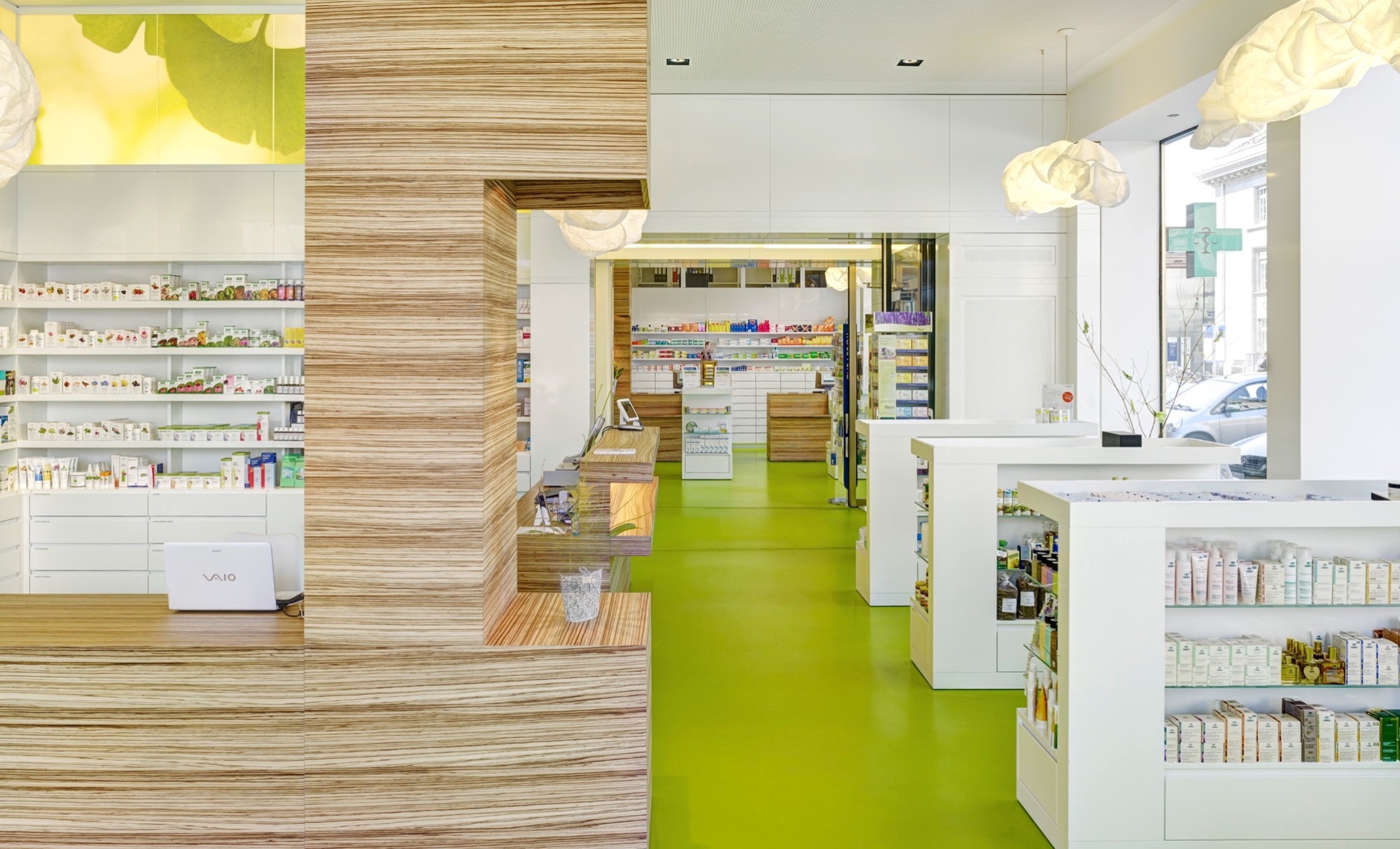 Umbau Apotheke „Hilfiker“ in Biel, 2012 GLS Architekten AG Biel/Bienne