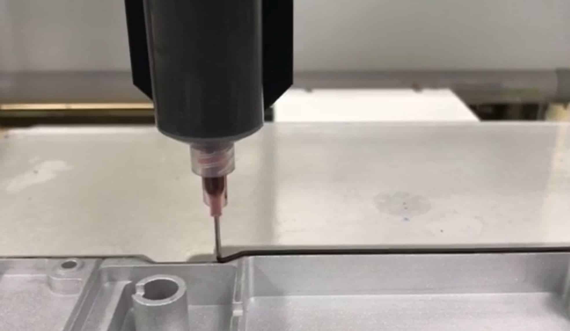 Desktop Robot integrated FIP Gasket Dispensing System Gluditec