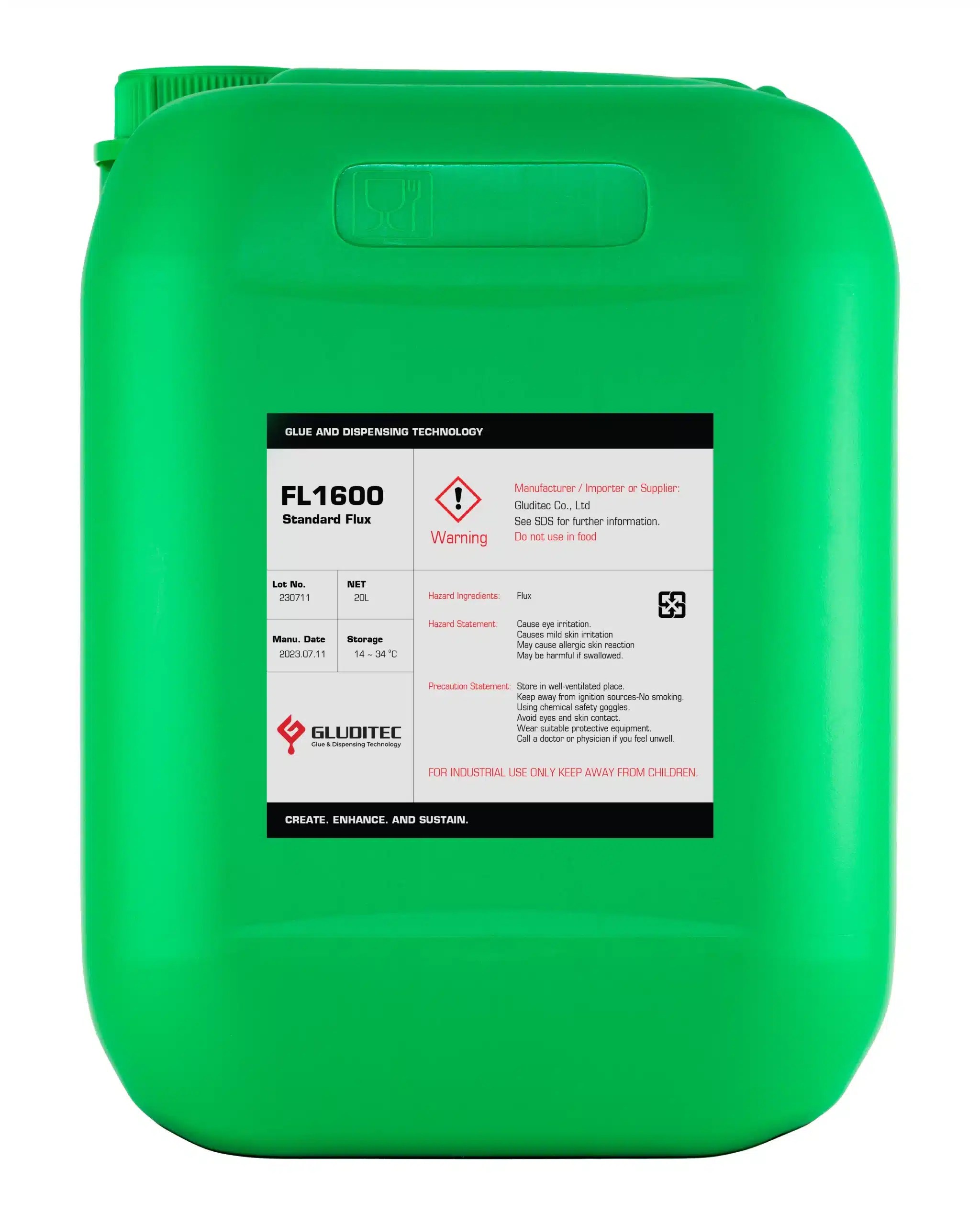 FL1600 Standard Soldering Flux Gluditec