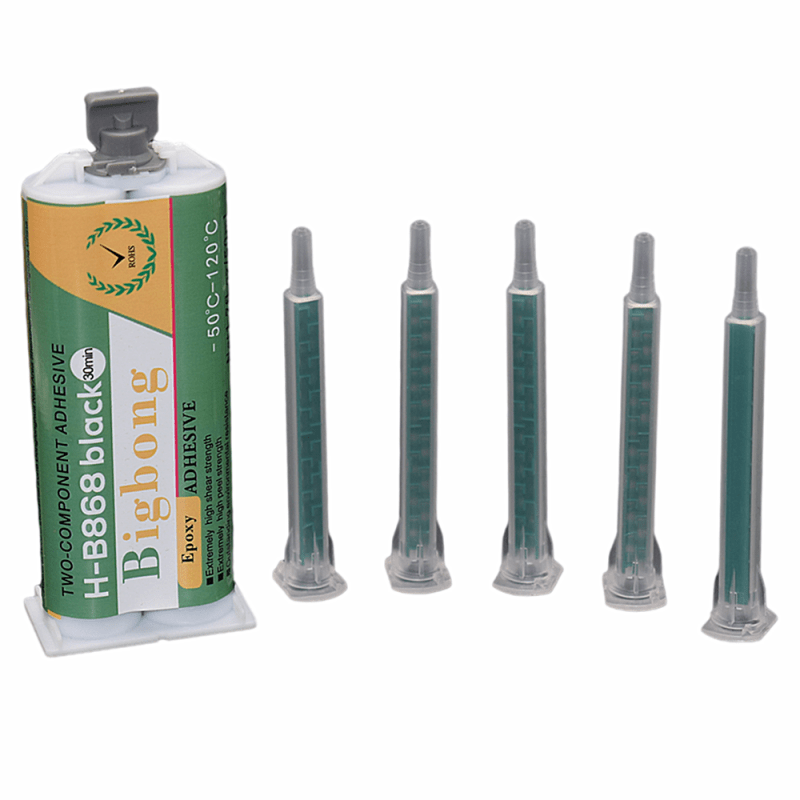 50ml AB Glues High Temperature Epoxy Adhesives Glue 11 Black Resin