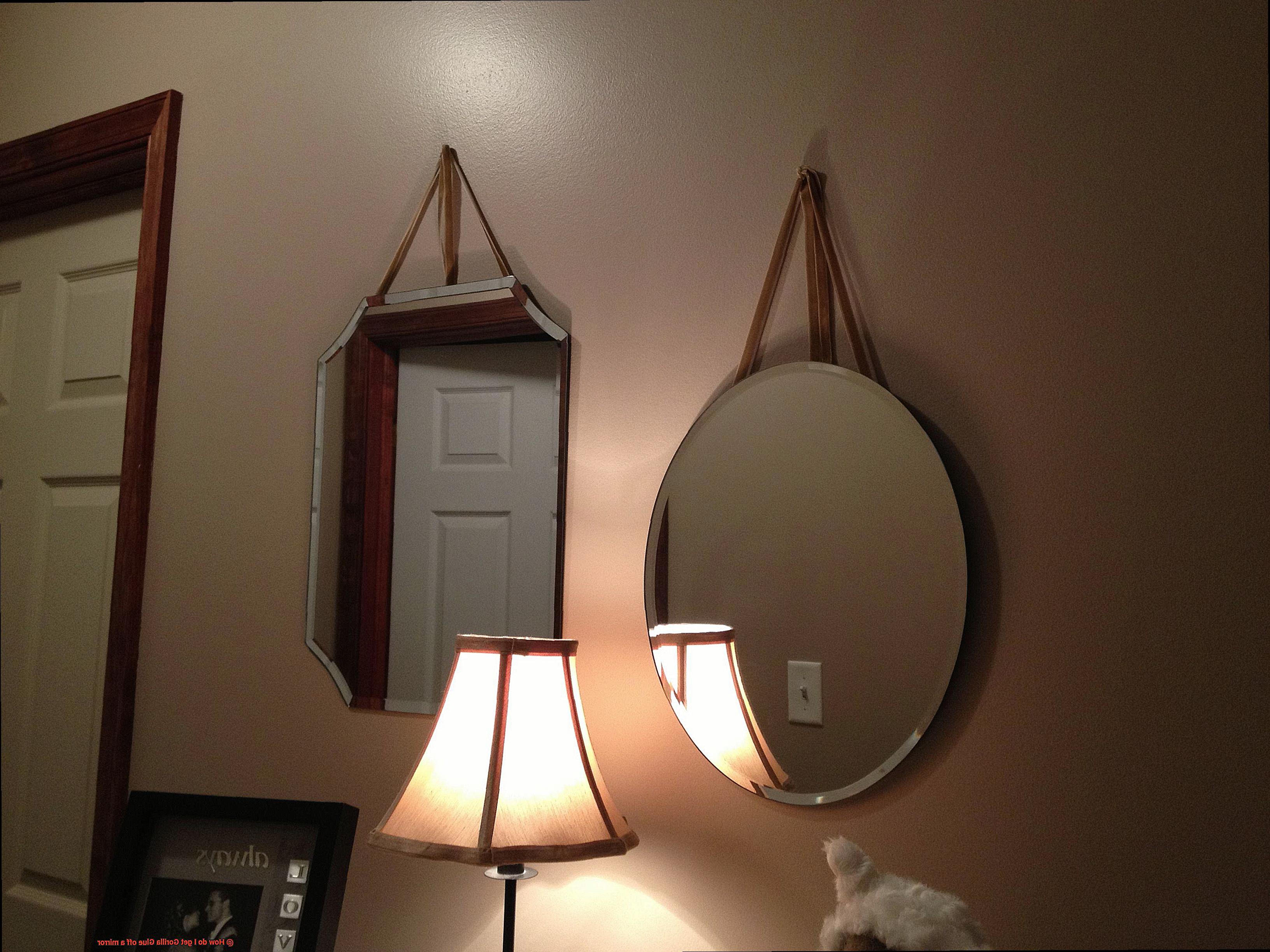How do I get Gorilla Glue off a mirror? Glue Things