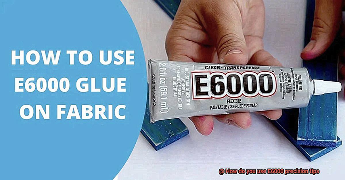 How do you use E6000 precision tips? Glue Things
