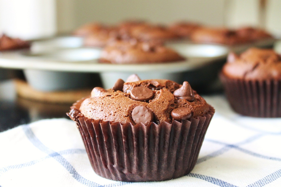 Chocolate Peanut Butter Muffins GlutenFreeFix