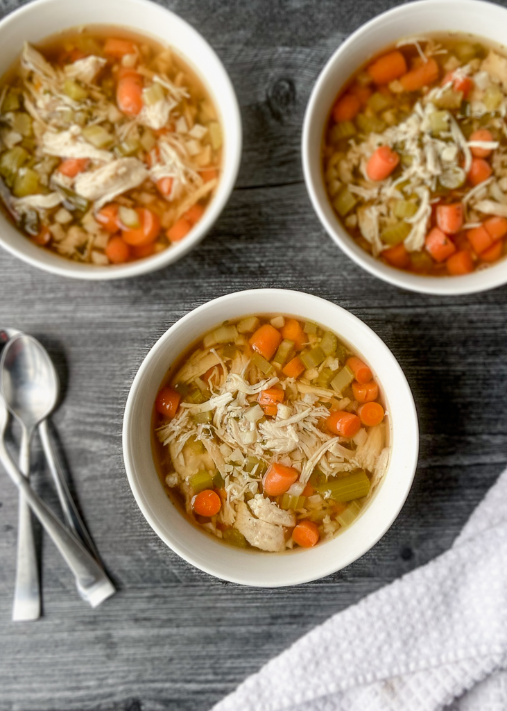 Gut Healing Crockpot Chicken Soup (Paleo & Gluten Free)