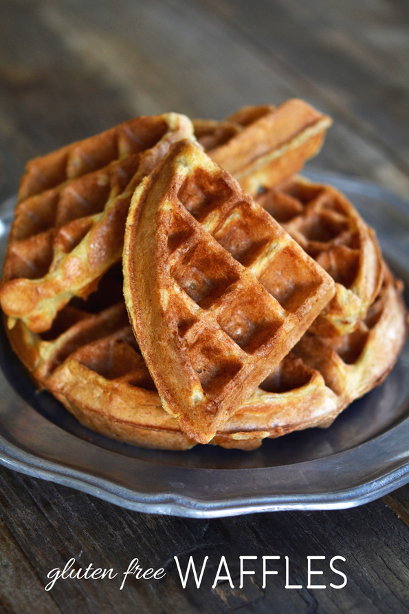 Light & Crispy Gluten Free Waffles Gluten Free on a Shoestring