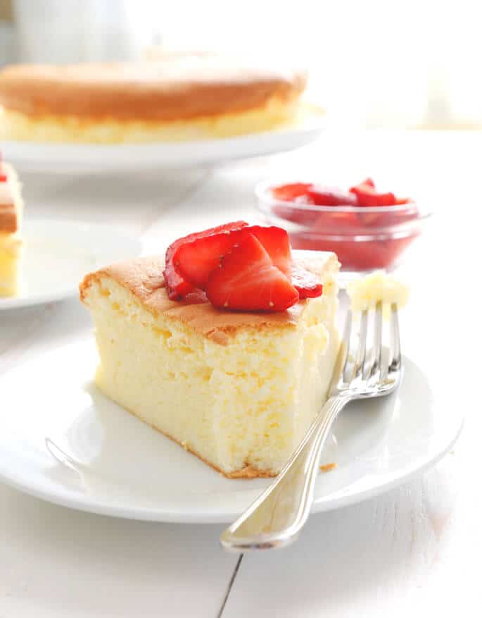 Gluten Free Japanese Cheesecake