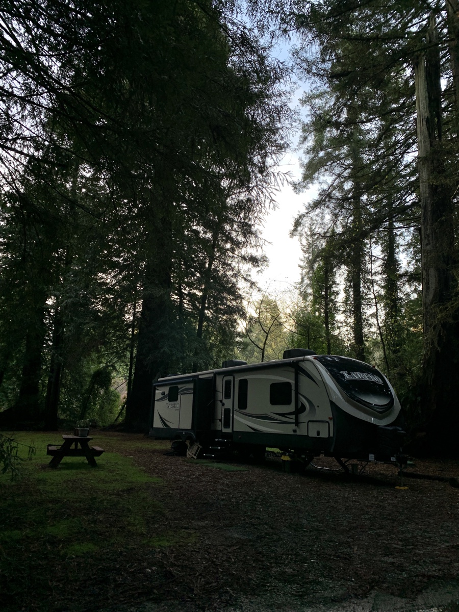 Rambling Redwoods Campground and RV Park, Crescent City, California
