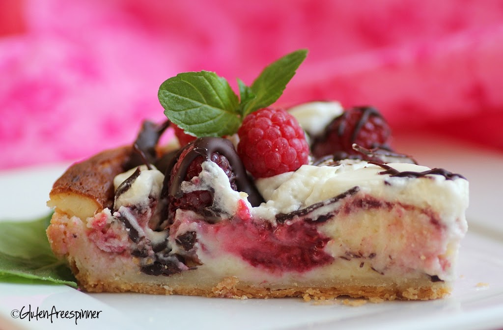 Raspberry White Chocolate Tart Food, Gluten Free, Recipes, Photos Gluten Free Spinner