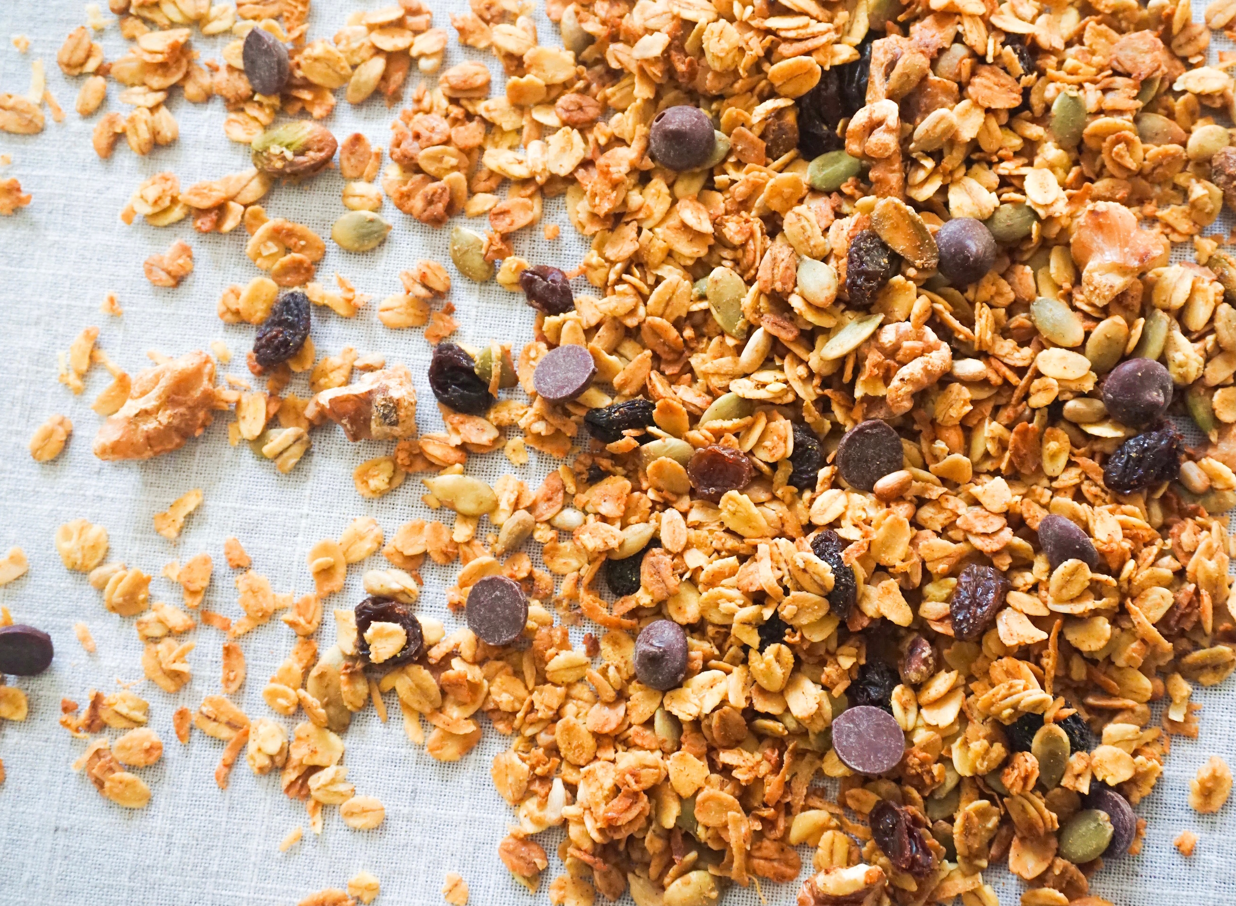 Healthy Granola (glutenfree, dairyfree, refined sugarfree, vegan