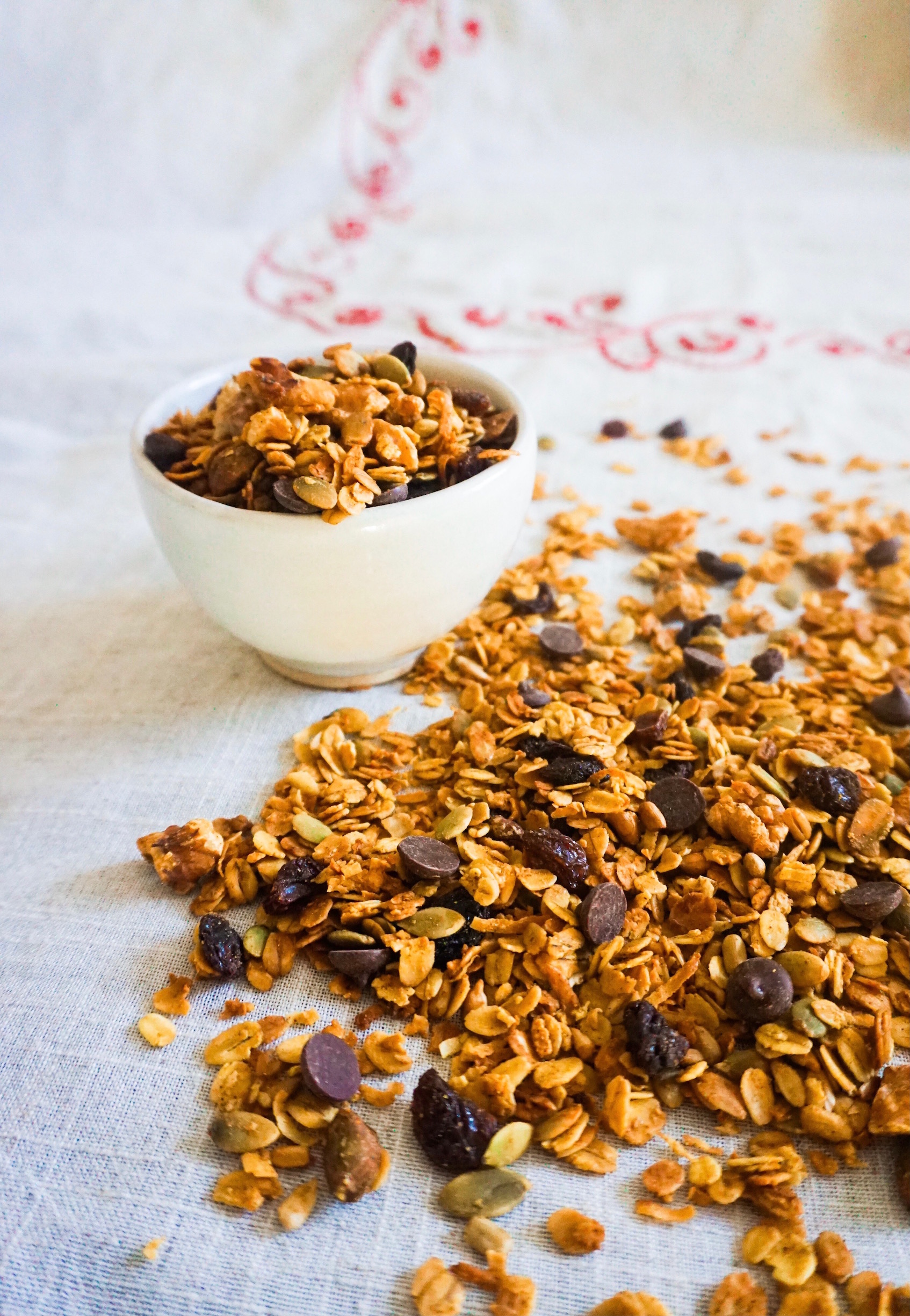Healthy Granola (glutenfree, dairyfree, refined sugarfree, vegan