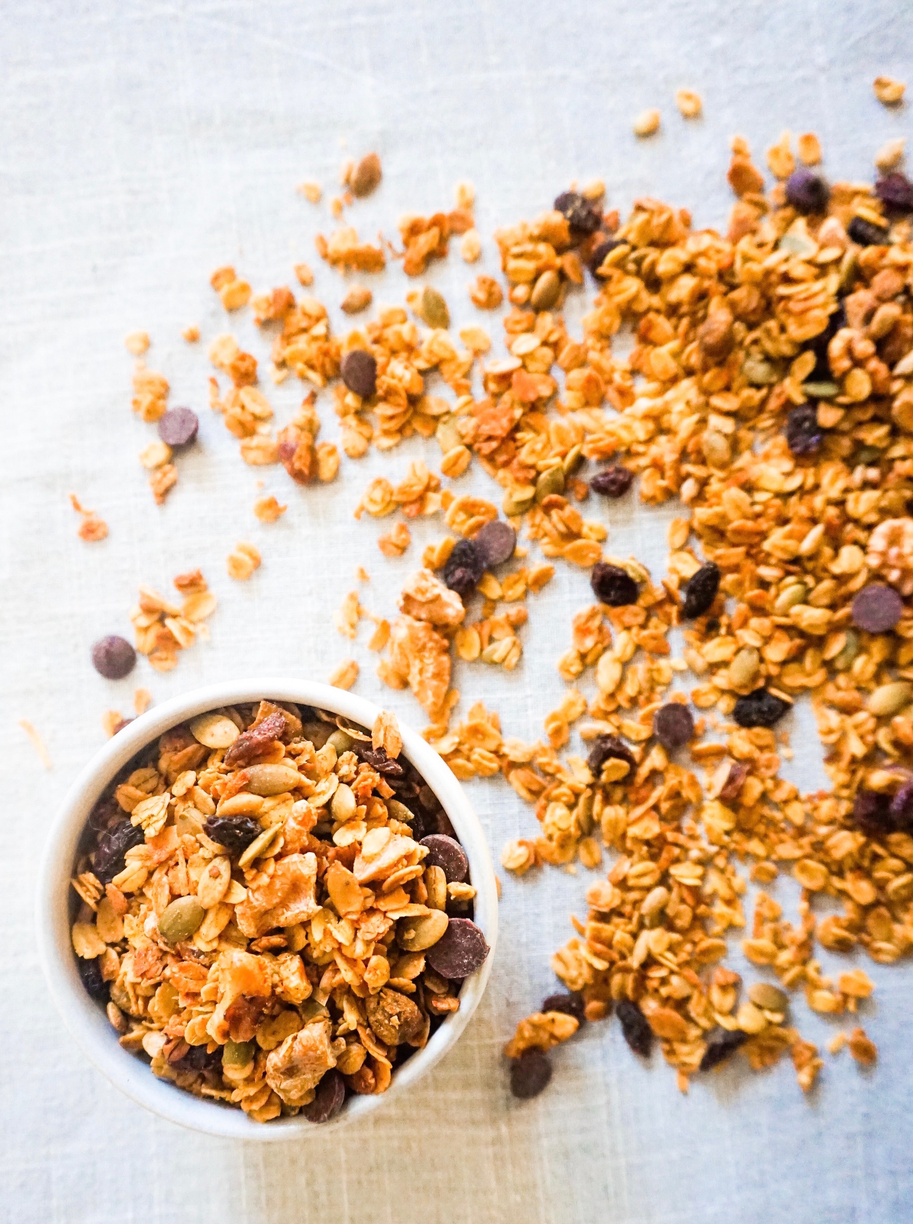 Healthy Granola (glutenfree, dairyfree, refined sugarfree, vegan