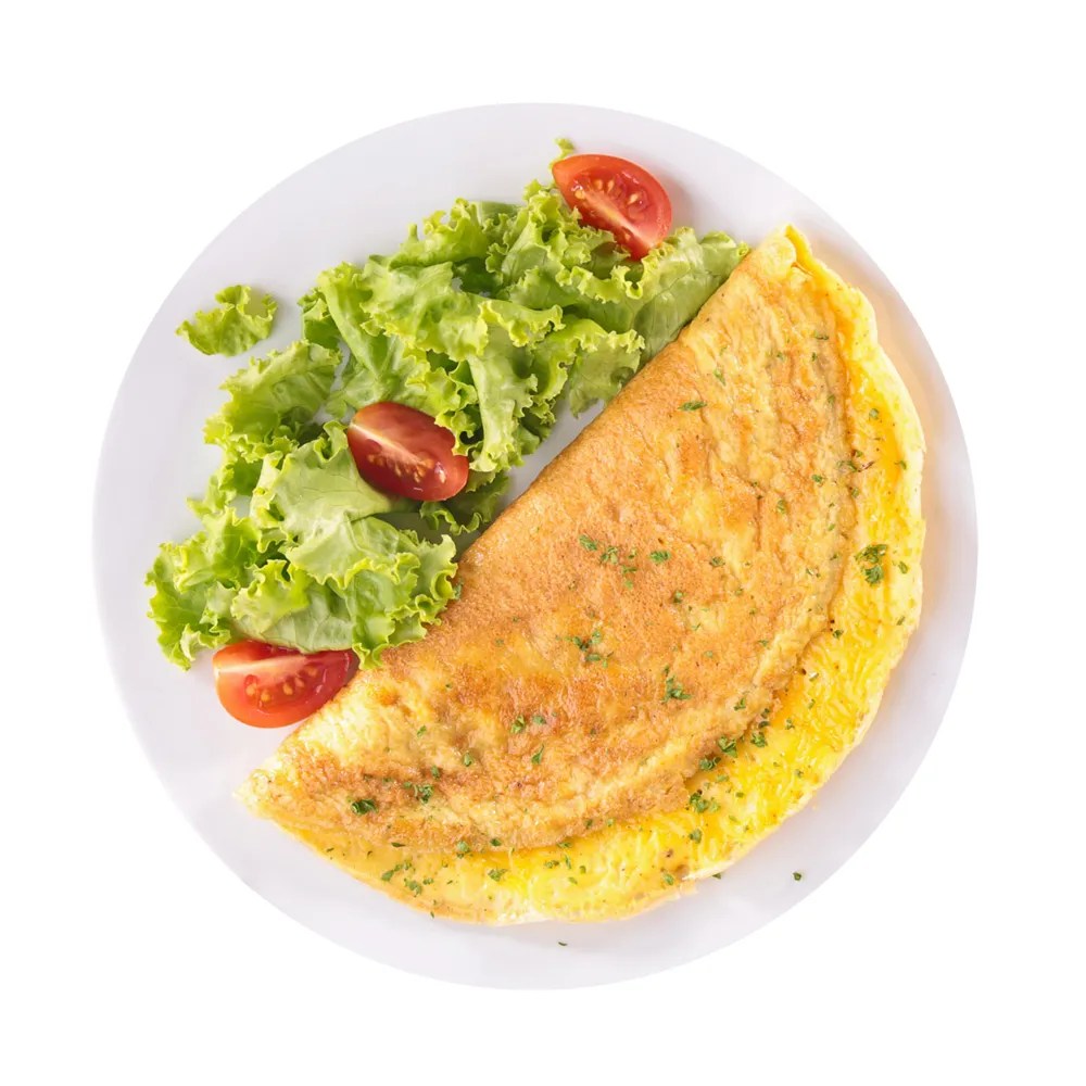 Omelette Glycemic Index (GI), glycemic load (GL) and calories per 100g