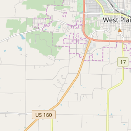 West Plains Mo Map Zipcode 65775 - West Plains, Missouri Hardiness Zones