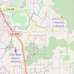 New Hope Alabama Map