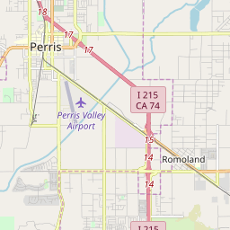 Sun City Zip Code Map Zipcode 92585 - Sun City, California Hardiness Zones