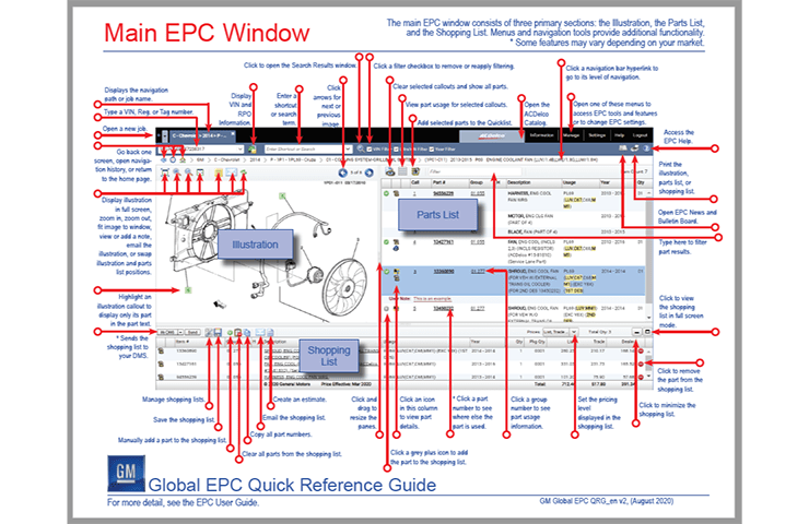 New GM Global Electronic Parts Catalog Release Offers Multiple